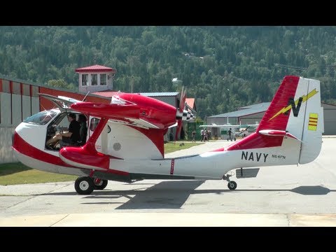 Republic RC-3 Seabee Engine Startup