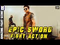 Gopichand Anushka Power Ful Action हिंदी डब सीन Bhai The Lion भाई द ल�