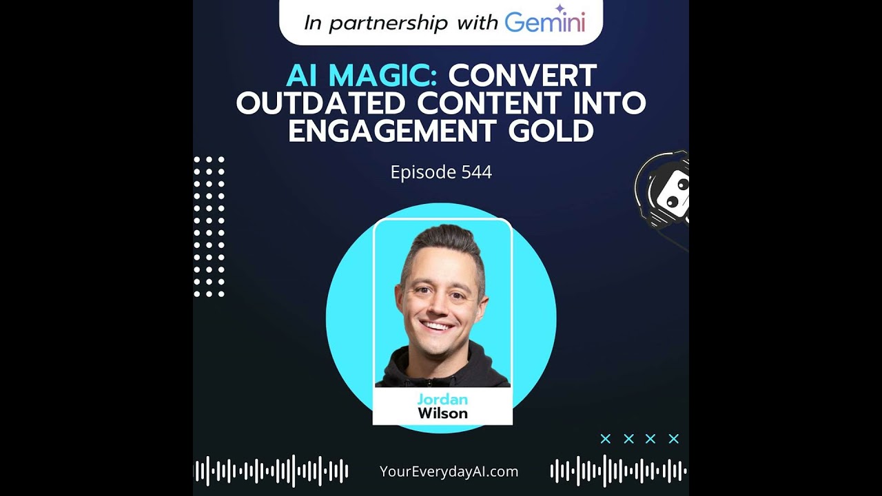 EP 544: AI Magic - Convert Outdated Content into Engagement Gold
