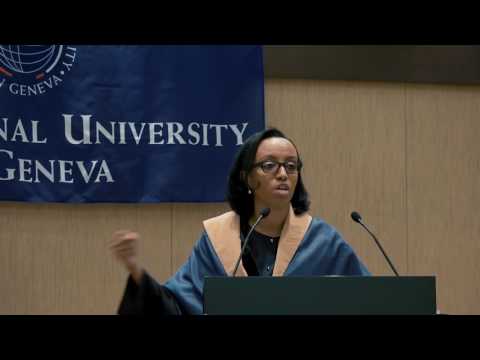 Ms. Amrote Abdella,  Regional Director, Microsoft 4 Afrika, IIG Graduation Ceremony 2016