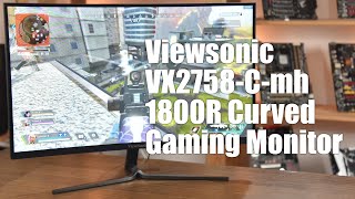 Viewsonic VX2758-C-mh - awesome and affordable curved gaming monitor!
