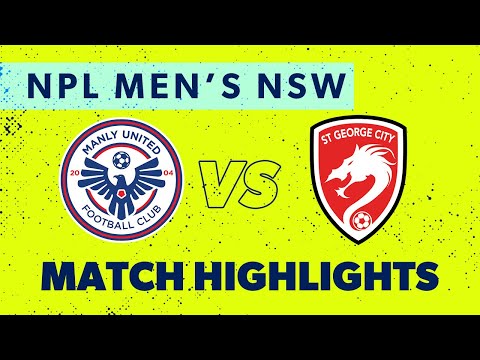 NPL Men's NSW Round 21 Highlights – Manly United v St George City