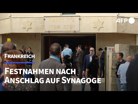 Mutmaßlicher Terrorangriff auf Synagoge in Frankreich - Vier Festnahmen | AFP