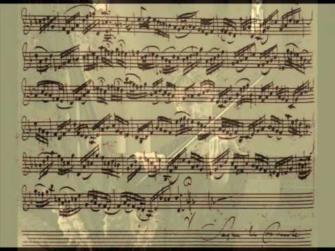J.S.BACH Partita 2 D minor, Allemanda & Corrente, Peronnik Topp violin