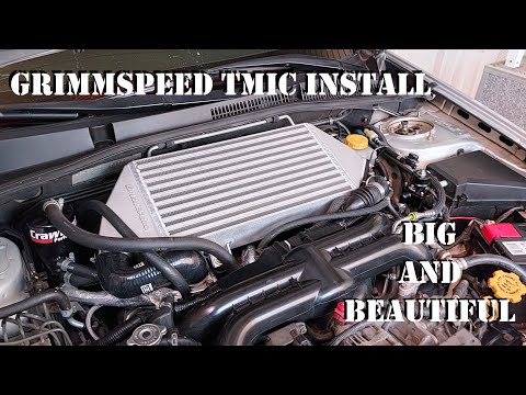 Grimmspeed Intercooler install, 05-09 Legacy GT and Outback XT