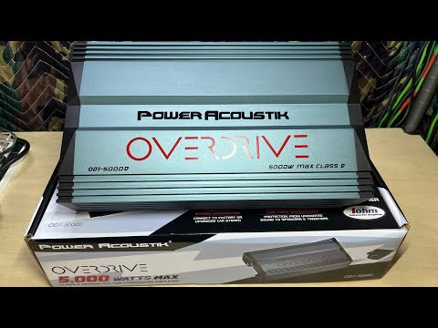 Power Acoustik OD1-5000D Amp Dyno (1 ohm)
