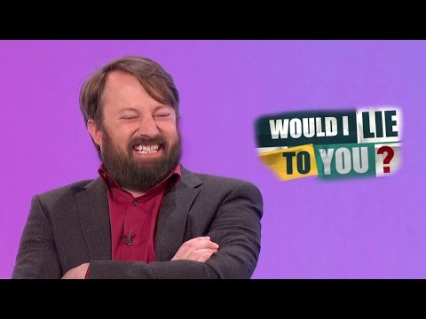 Barbigerous Harbinger of Exuberance - David Mitchell on Would I Lie to You?