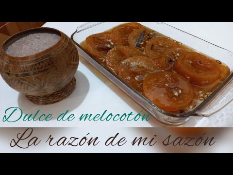 Traditional Tabasco peach candy.