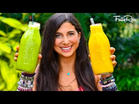 2 Delicious FullyRaw Weight Loss & Energy Smoothies