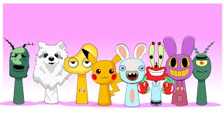 All SPRUNKI OC Phase 2 , Phase 3 , Phase 4