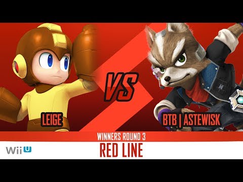 Red Line Smash Week 25 - BtB | Astewisk (Fox) Vs.  Liege (Mega Man)
