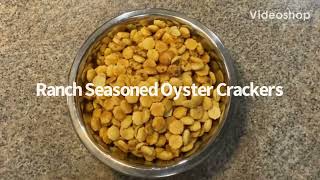 Ranch Seasoned Oyster Crackers