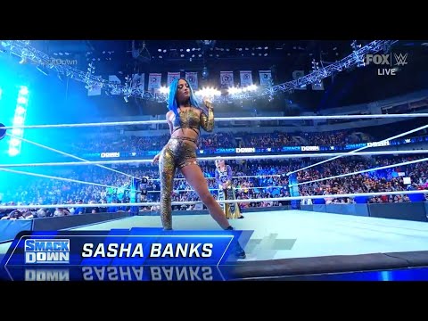Sasha Banks Entrance - Smackdown: October 29, 2021