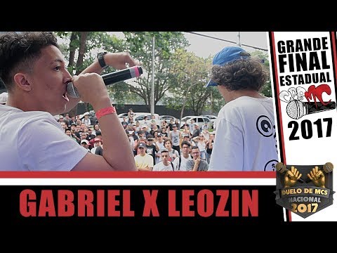 🎤GABRIEL X LEOZIN | SEMIFINAL |#CPBMC2017 | SELETIVA SP DUELO DE MCS NACIONAL| CPBMC🎤
