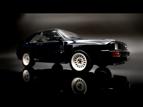 Audi Sport quattro (1985) Dark Blue - Norev 1/18 - 4K video