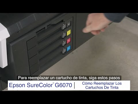 Cómo Sustituir los Paquetes de Tinta (Ink Packs)