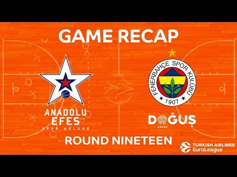 Highlights: Anadolu Efes Istanbul - Fenerbahce Dogus Istanbul