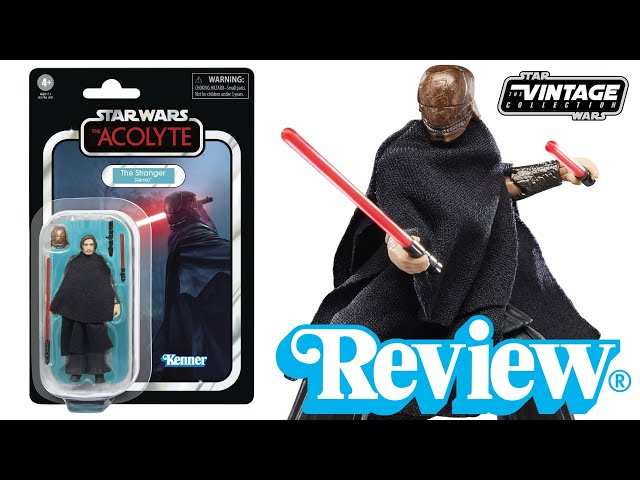 Vídeo relacionado con Star Wars La colección Vintage, The Stranger (Qimir), The Acolyte, Figura de acción Coleccionable a Escala de 9,5 cm