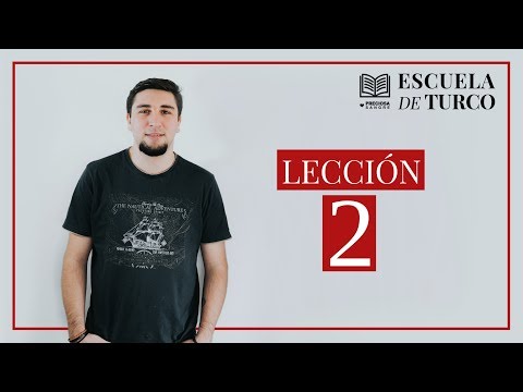 Lección 2 - Escuela de Turco - Pronombres personales