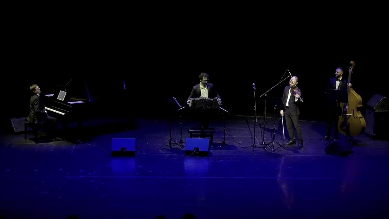 Video thumbnail for QUEJAS DE BANDONEON, Solo tango orquesta, Michail Nadtochi - Elvira Lambo