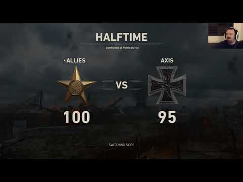 Call of Duty: WW II Launch MP: Domination gameplay pt2