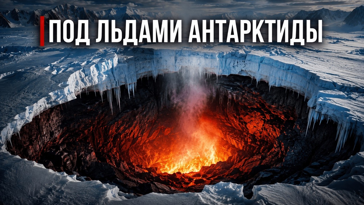 Учёные нашли огромную горящую дыру под Антарктидой