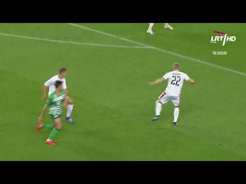 UEFA Europa league. O. Verbickas goal (Ferencvaros 0:1 Suduva)