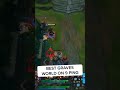 PLAYING GRAVES WITH 9 PING IN KOREA #leagueoflegends #tarzaned #shorts