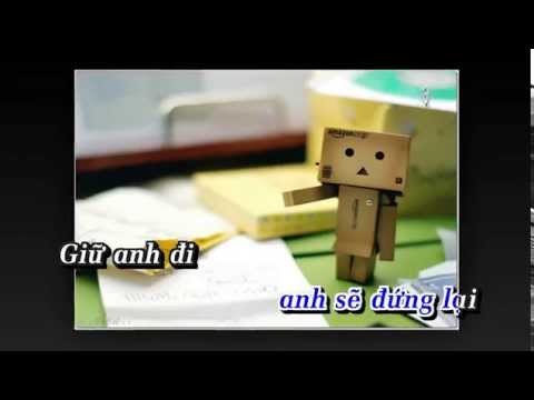 giu anh đi tone (nam) karaoke