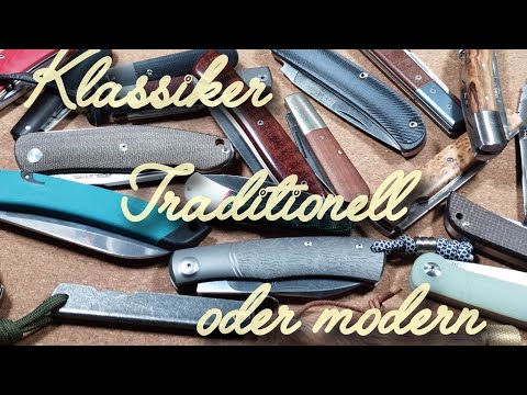 Knifetalk-Traditionell oder modern interpretiert? -Klassische Klappmesser in altem und neuem Gewand