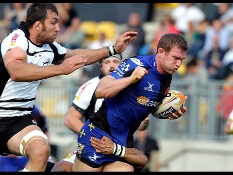 Great Jevon Groves equalising Try - Zebre v Newport Gwent Dragons 29th March 2014