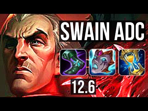 SWAIN & Soraka vs ZIGGS & Alistar (ADC) | Rank 5 Swain, 6/2/9, 500+ games | NA Grandmaster | 12.6