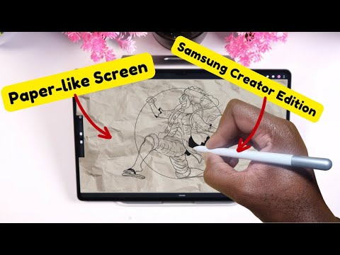 Create Like A Pro With Samsung Creator Stylus And Paper-like Screen!