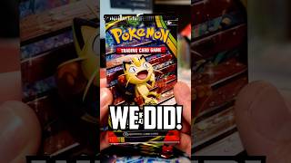 First Pack Magic! Pokemon Perfect Order Pack Opening 🎉