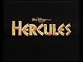 Herkules 1997 Hercules Disney Zwiastun VHS