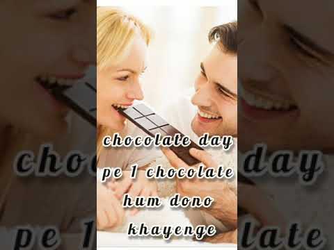 Happy Chocolate | Day to my Love |  Chocolate Day Status for Girl Friend, Boy Friend