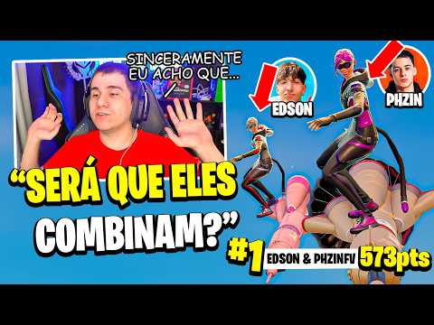 NEW DUO! PULGA ANALISA Edson and Phzin DESTROYING in FNCS DIV 1