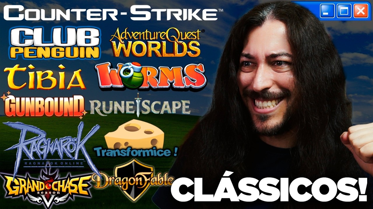 PAPO SOBRE JOGOS ANTIGOS (MAS NEM TANTO) | Tecnologia e Classe