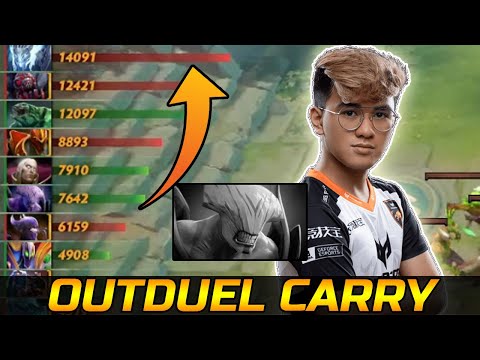 GABBI SPECTRE 2X OUTFARMING ENEMY CARRY DOTA 2