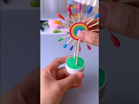 Earbud craft #wheel #craft #earbuds