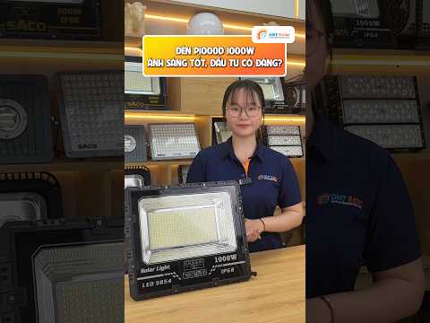 Đèn pha led năng lượng mặt trời 1000W P1000D (NEW)