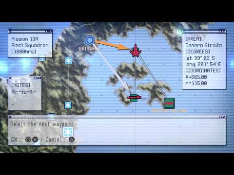 Ace Combat X: Skies of Deception - Mission 13A: Alect Squadron + Strat Briefing