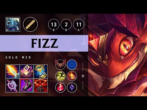 Fizz Mid vs Azir - EUW Grandmaster Patch 25.S1.2
