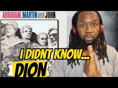 DION ABRAHAM,MARTIN and JOHN Reaction - First time hearing - One of the best songs ever!