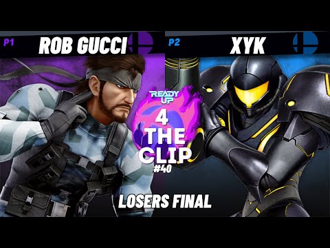 4TC40 - Rob Gucci (Snake) Vs. XYK (Samus) - Losers Finals
