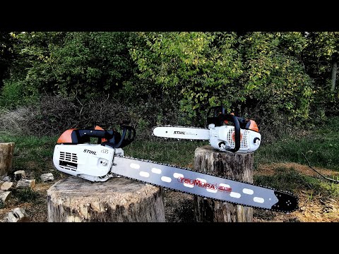 Stihl ms 201TC 70cm bar test