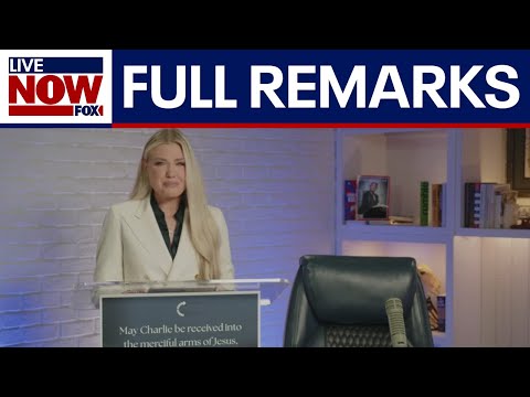 FULL: Erika Kirk speaks for the first time since husband Charlie Kirk's assassination