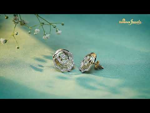 Gorgeous Stud Earrings from Aabhar 2023 Collections | Reliance Jewels