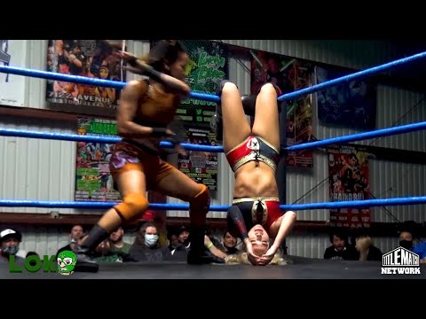 Raychell Rose vs Promise Braxton (Women's Wrestling) Loko Wrestling - Title Match Network