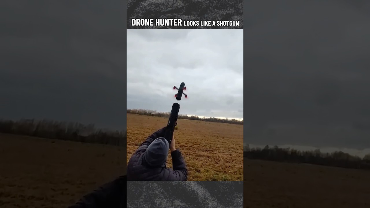 This Drone Hunter Looks Likes a Shotgun